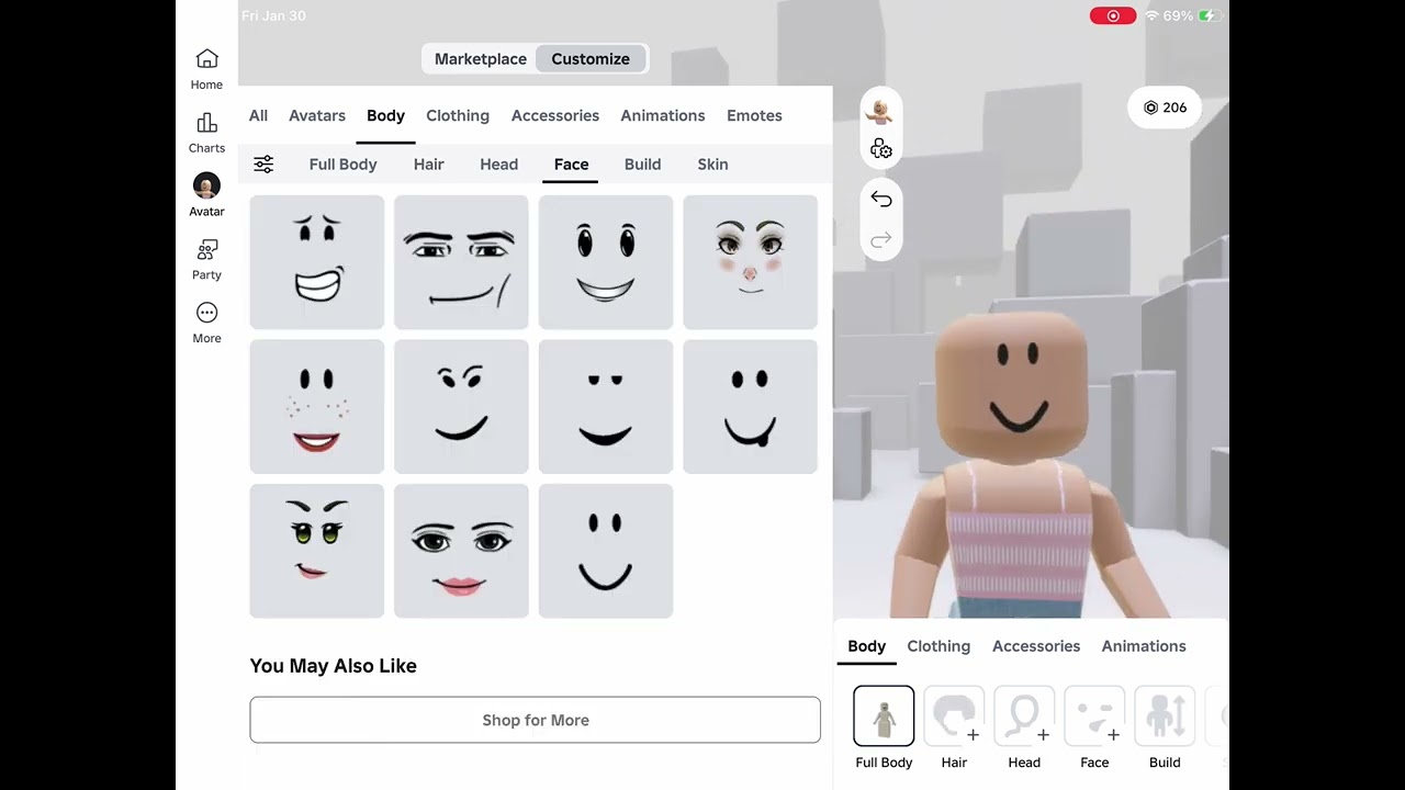 Making an avatar from things I regret buying