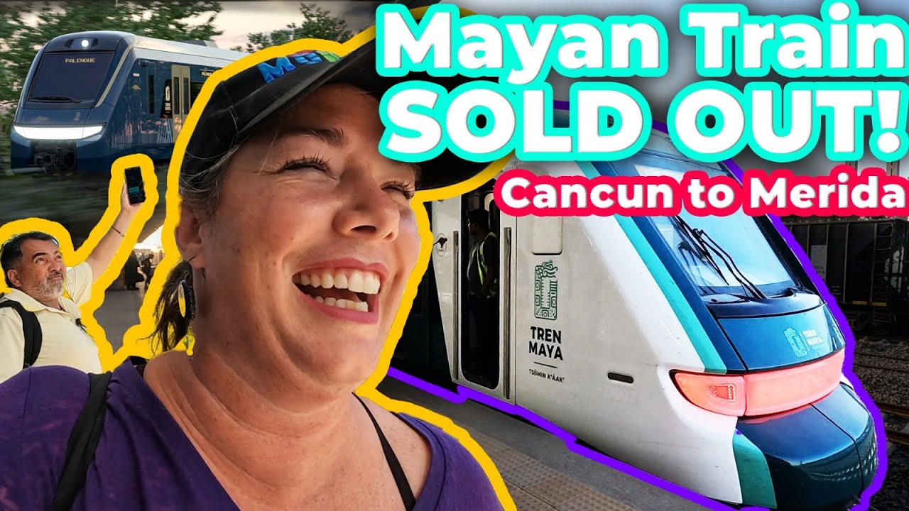 Mayan Train FROM Cancun to Valladolid: Stranded in Leona Vicario station Tren Maya