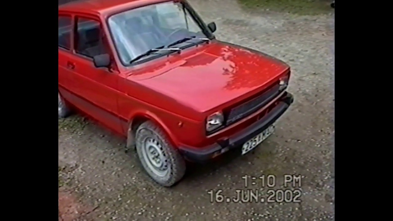 Fiat 127 1981 MK2 and Fiat 127 1973 MK1 in year 2002 Estonia