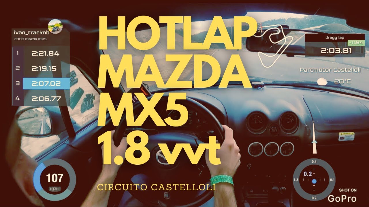 ONBOARD CIRCUITO CASTELLOLI MAZDA MX5