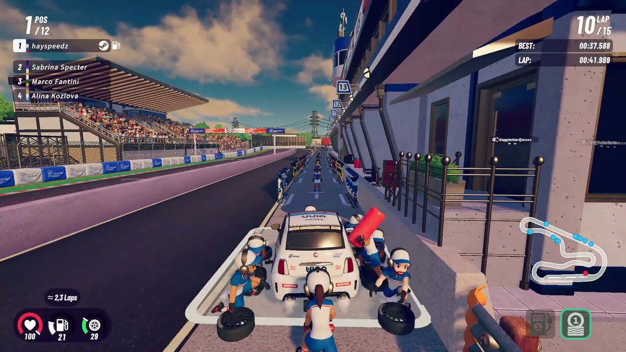 iRacing Arcade-Tsukuba Circuit 15Lap Race (MASTER DIFFICULTY)