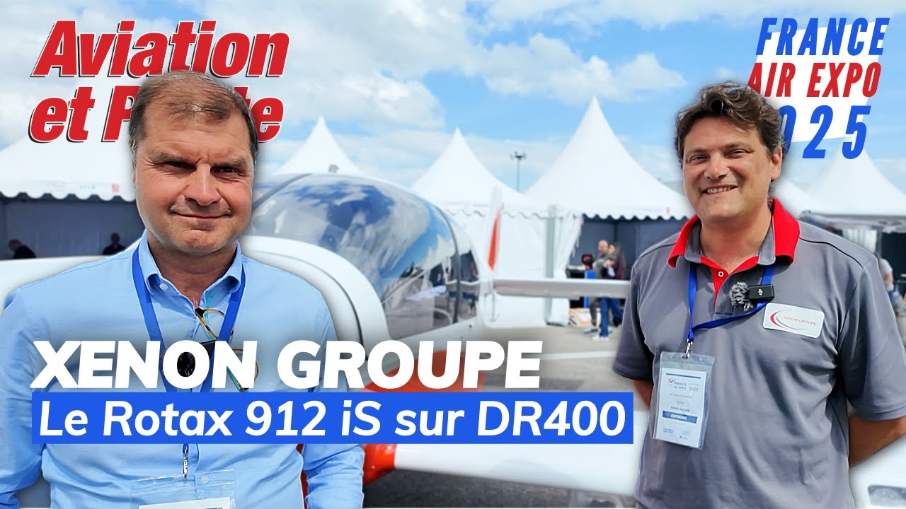 France Air Expo 2025 - XENON GROUPE, Le Rotax 912 iS sur DR400