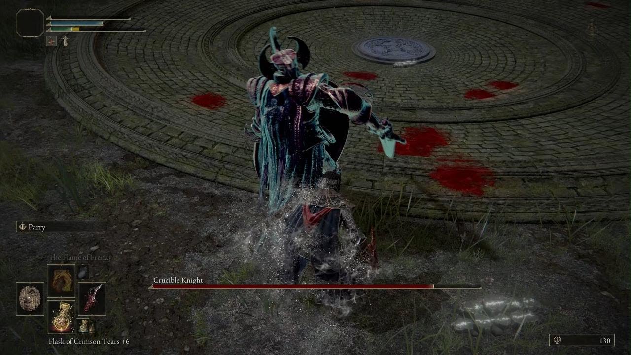 crucible knight parry time