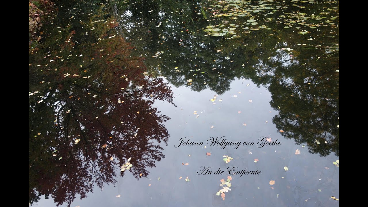 Johann Wolfgang von Goethe | An Die Entfernte