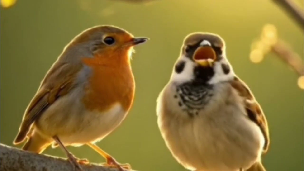 Birds chirping  & Nature sound #Relaxing #MeditationSounds #StressRelief #PeacefulSounds #healing 