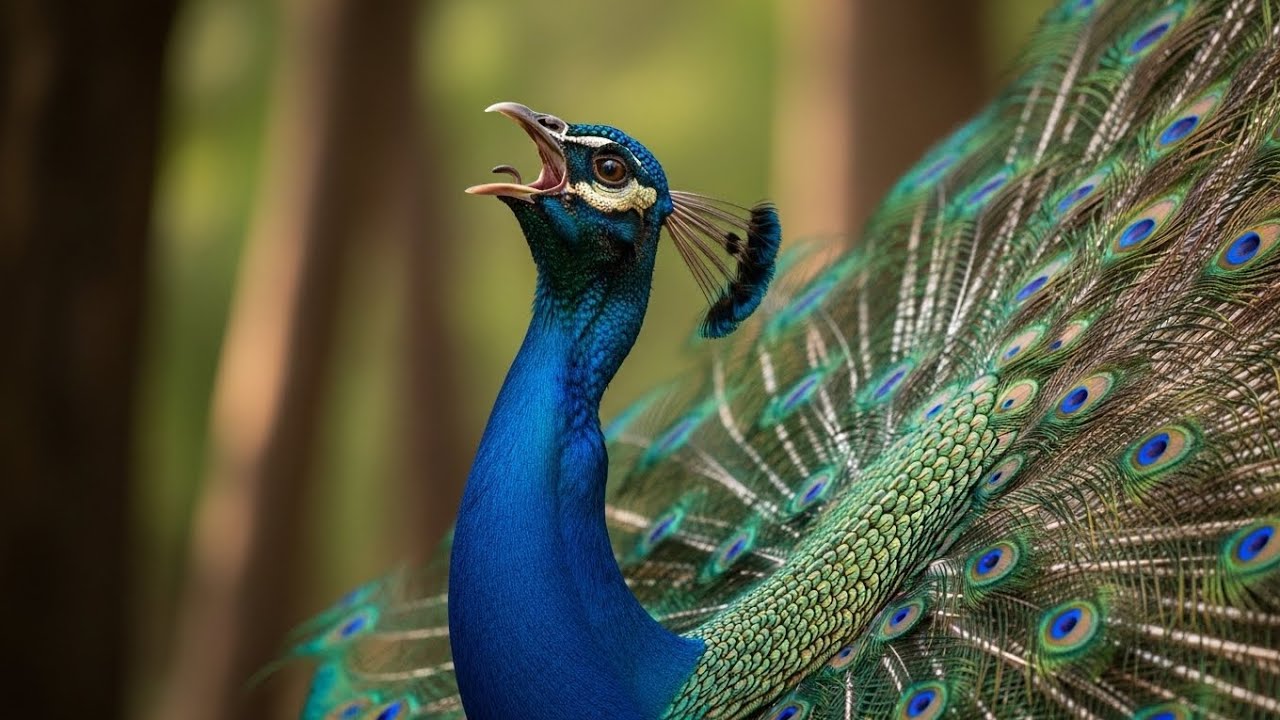The Peacock: Nature’s Living Jewel of the Wild