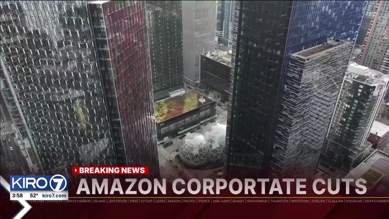 Amazon announces cuts to 30,000 corporate jobs