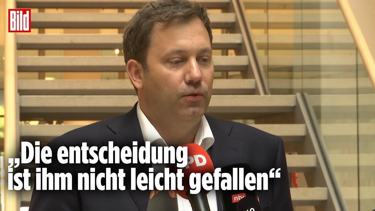 SPD-Chefs Klingbeil und Esken zum Rücktritt von Kevin Kühnert