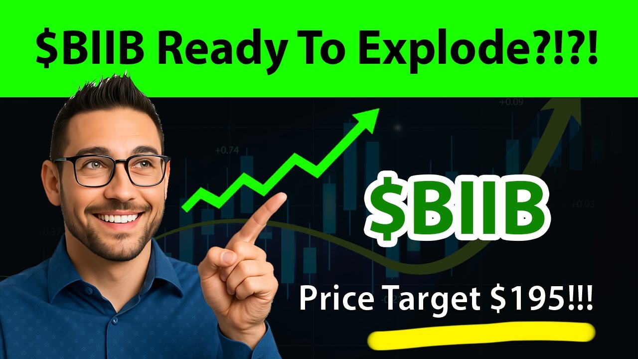 $BIIB Biogen Breakout Incoming? Bullish Divergence + Wedge Pattern Targeting $195! 💥📈