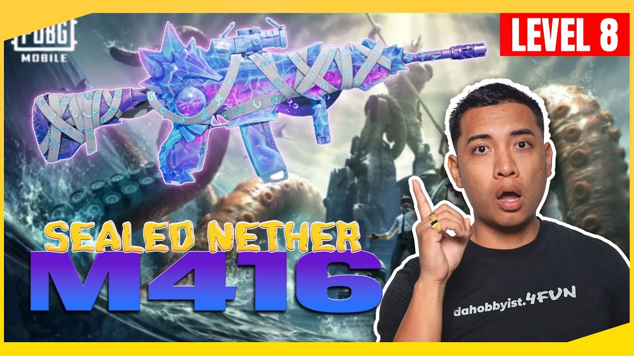 Maxing Out the New NETHER SEALED M416 in PUBG Mobile + Gameplay Showcase!