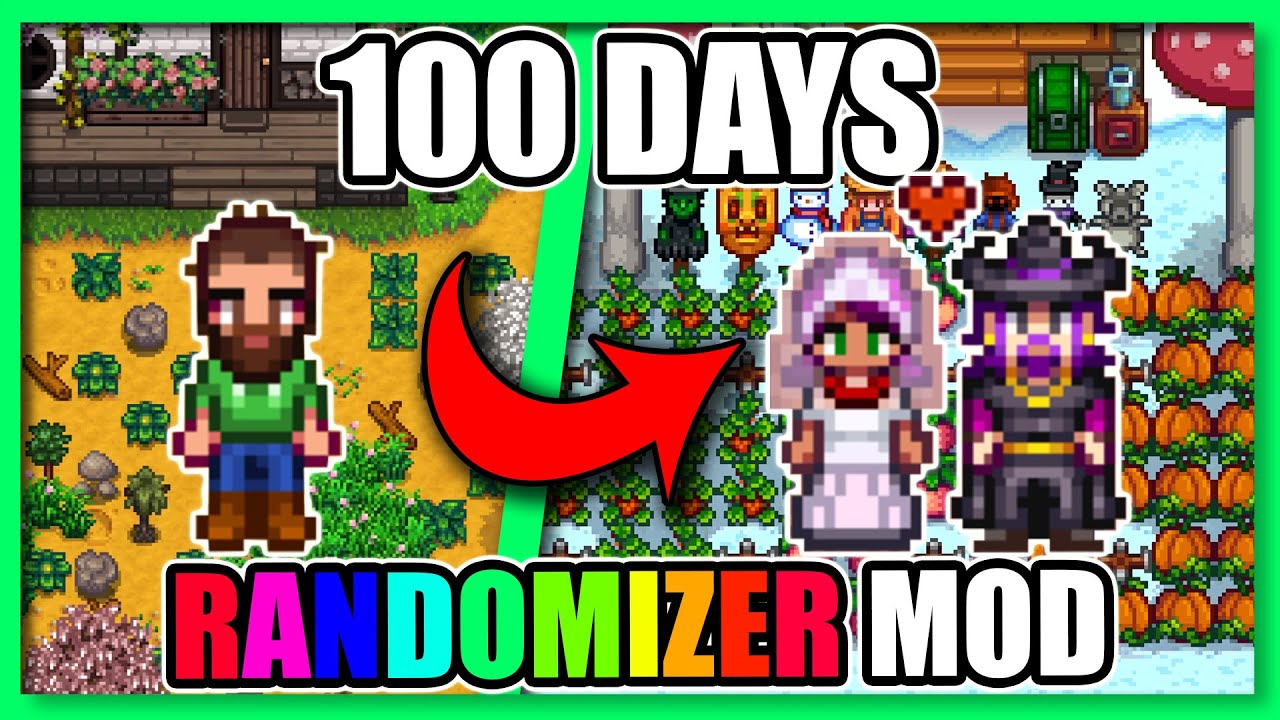 I Played 100 Days of Stardew Valley Randomized
