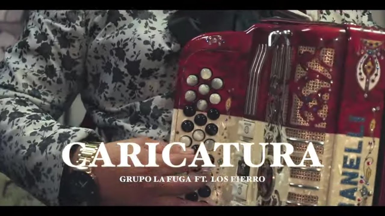 CARICATURA --- Grupo LA FUGA ft Grupo LOS FIERRO de saul ordoñez (video oficial)