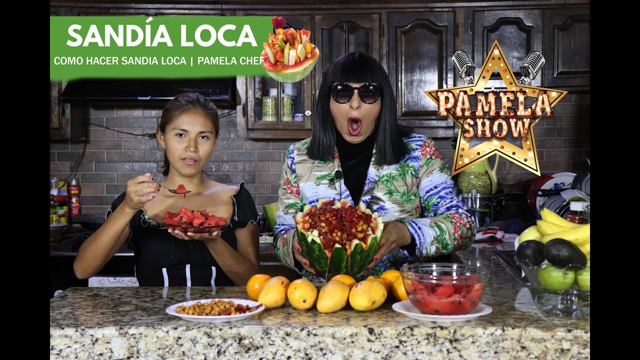 COMO HACER SANDIA LOCA | PAMELA CHEF |LA HORA DEL T&Egrave;