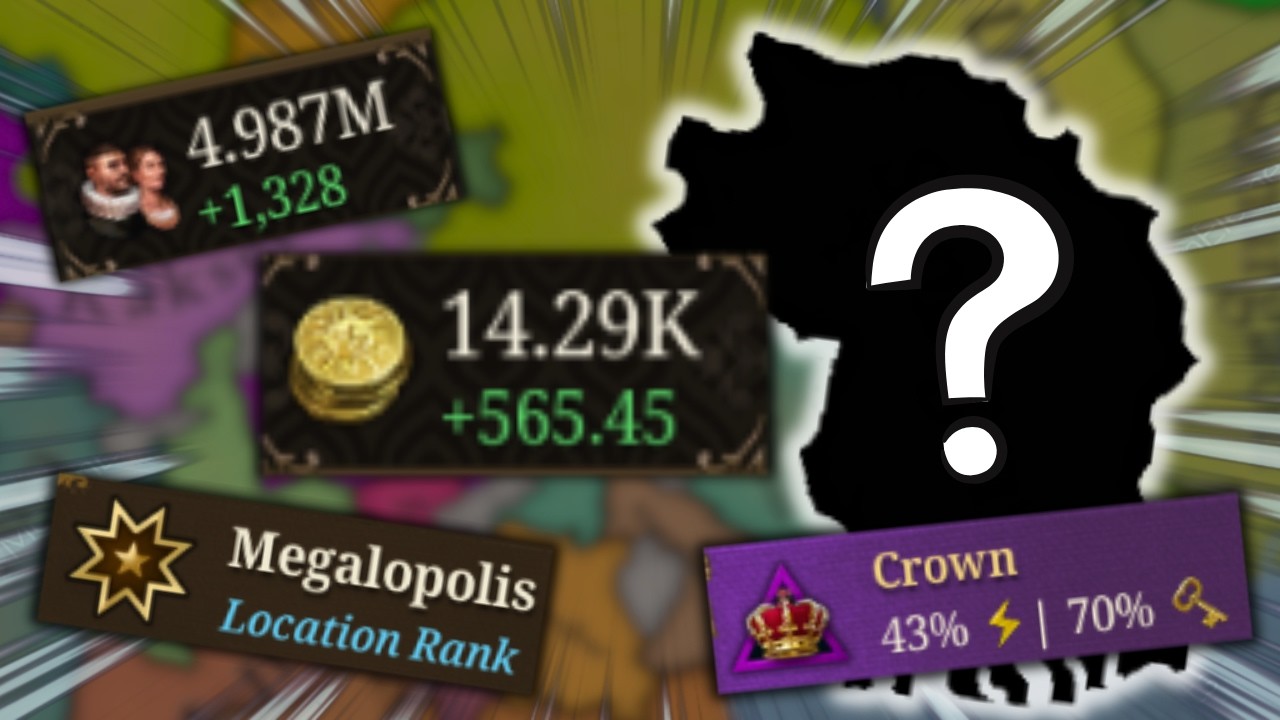 The STRONGEST Country in EU5 w/ NO CONTENT - First Fifty