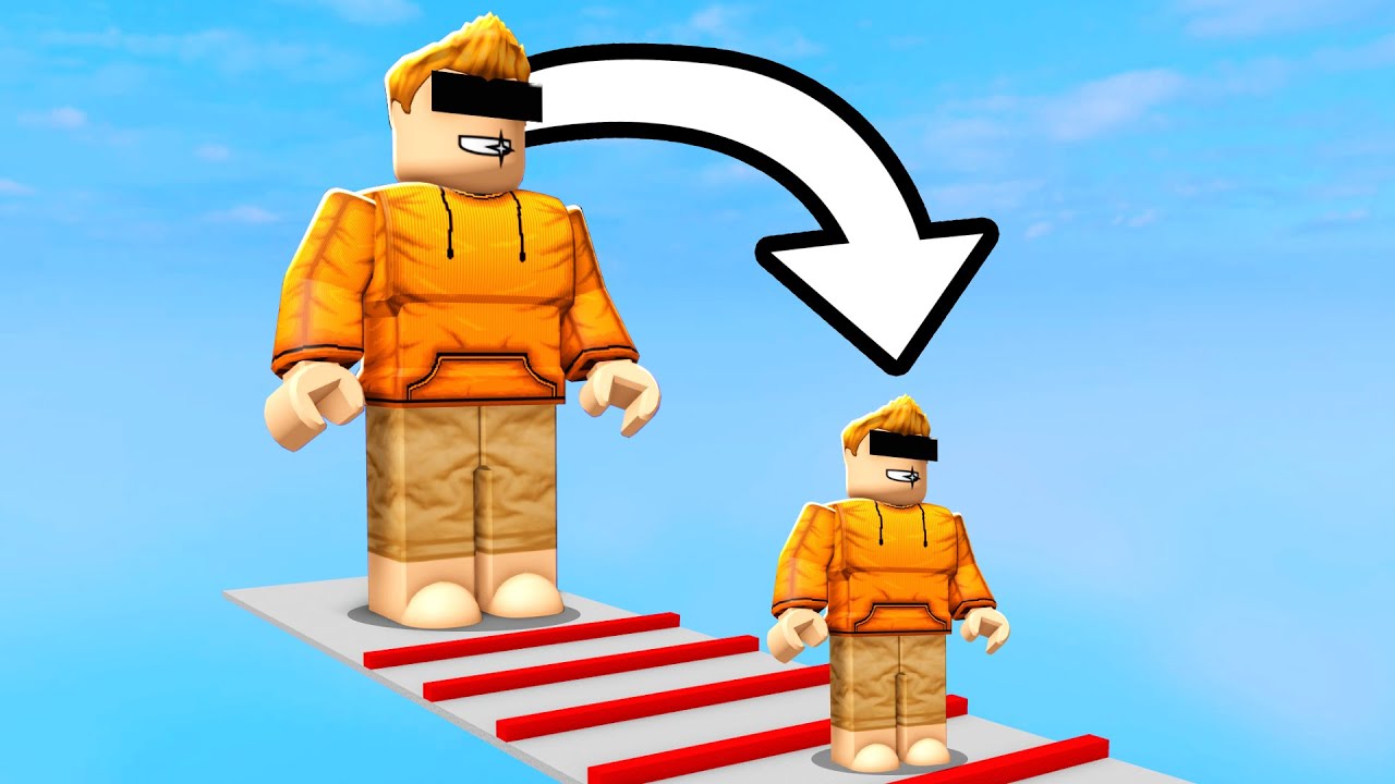 Roblox But I Keep Changing SIZE