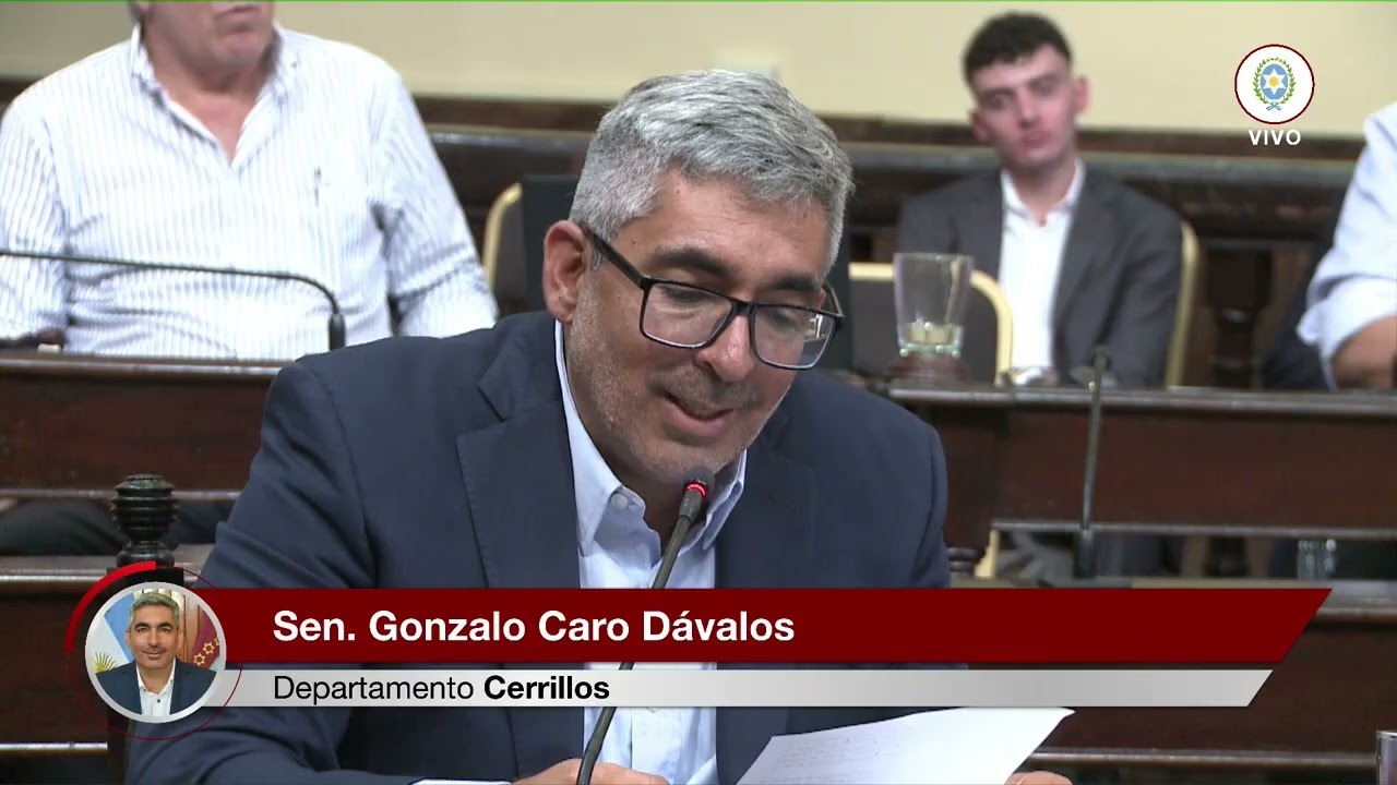 Senador Gonzalo Caro Dávalos - Sesión Especial