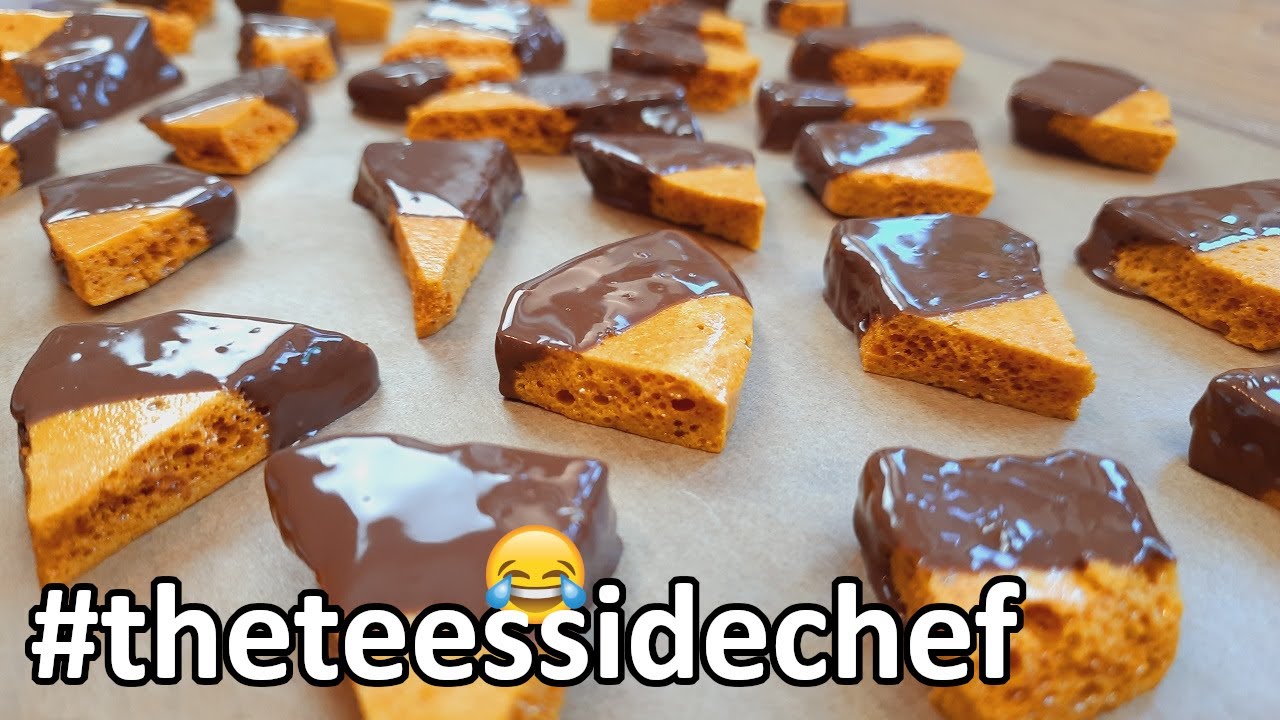 Cinder Toffee Honeycomb CRUNCHIE BAR Bites But Don't Tell Your Dentist!