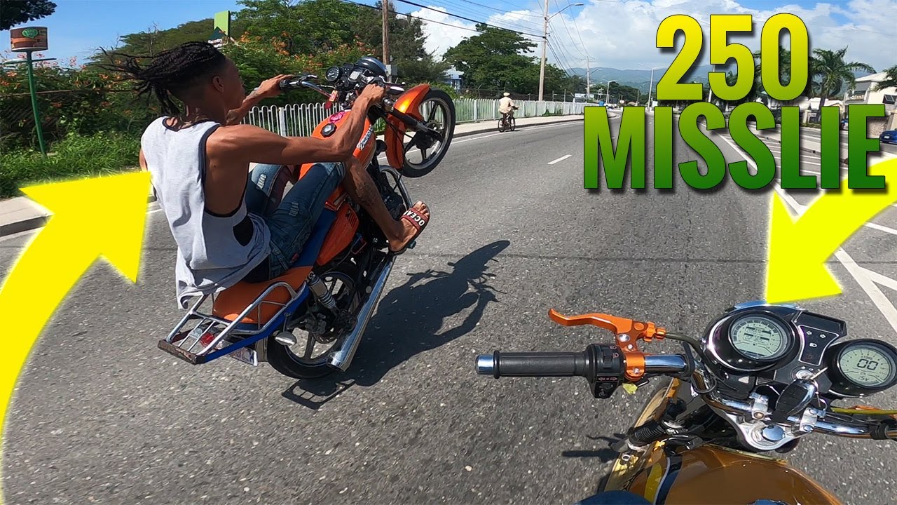 Riding A 6-SPEED Missile 250cc For The FIRST TIME (1 Almighty's Bike) | Jamaican Bike Life 🇯🇲