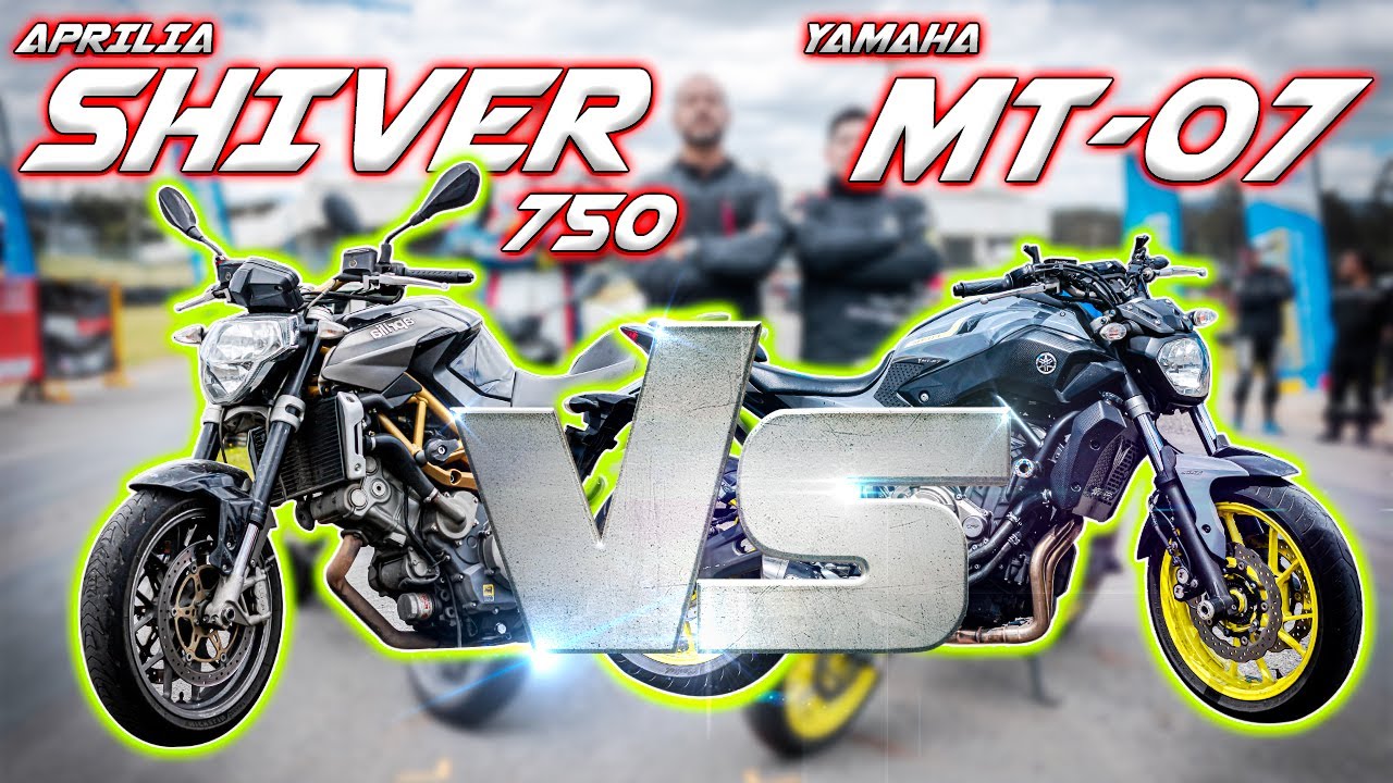 Aquí MANDA... MT07 VS Aprilia Shiver 750