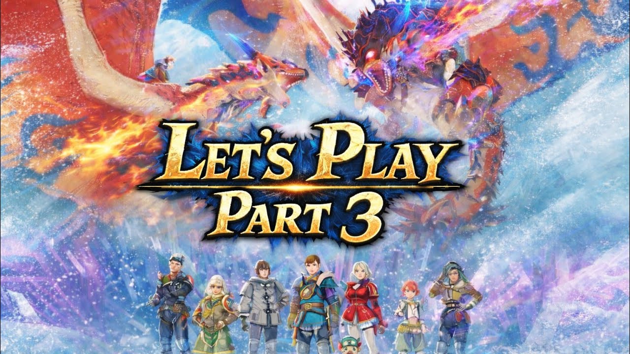 Lets Play MONSTER HUNTER STORIES 3: Part 3 (No commentary)