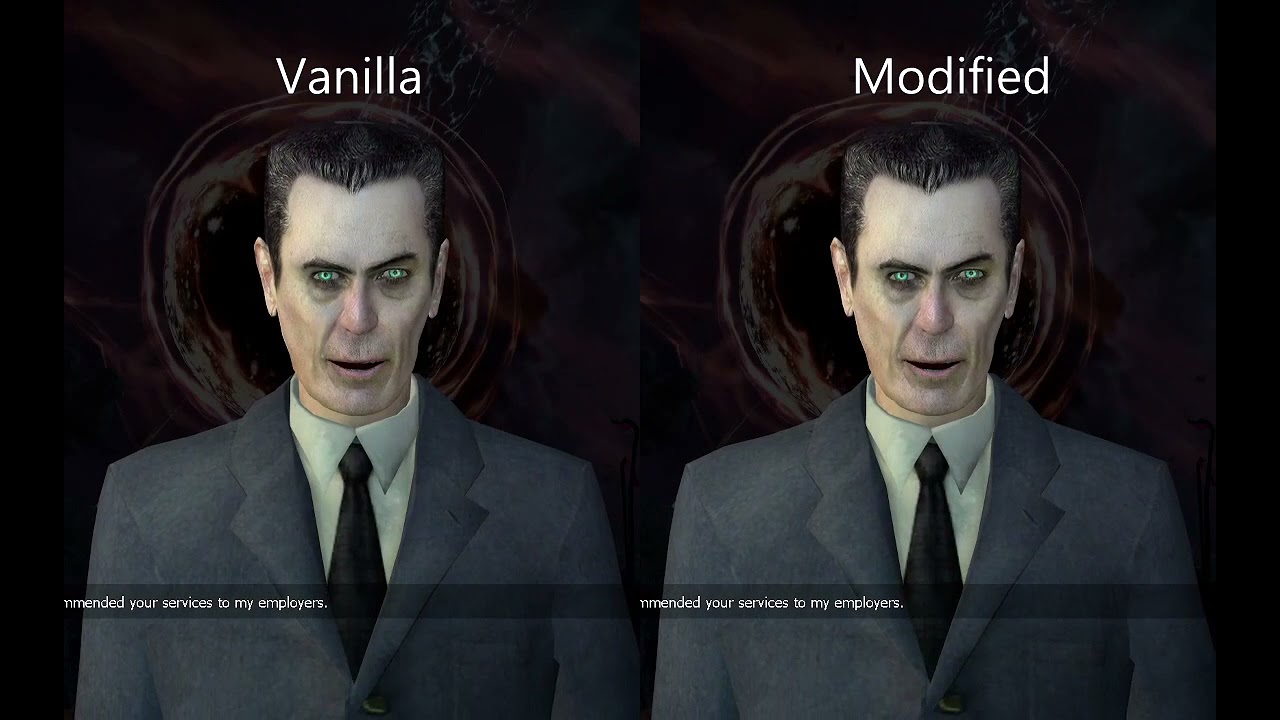 Black Mesa - Improved G-Man Choreography