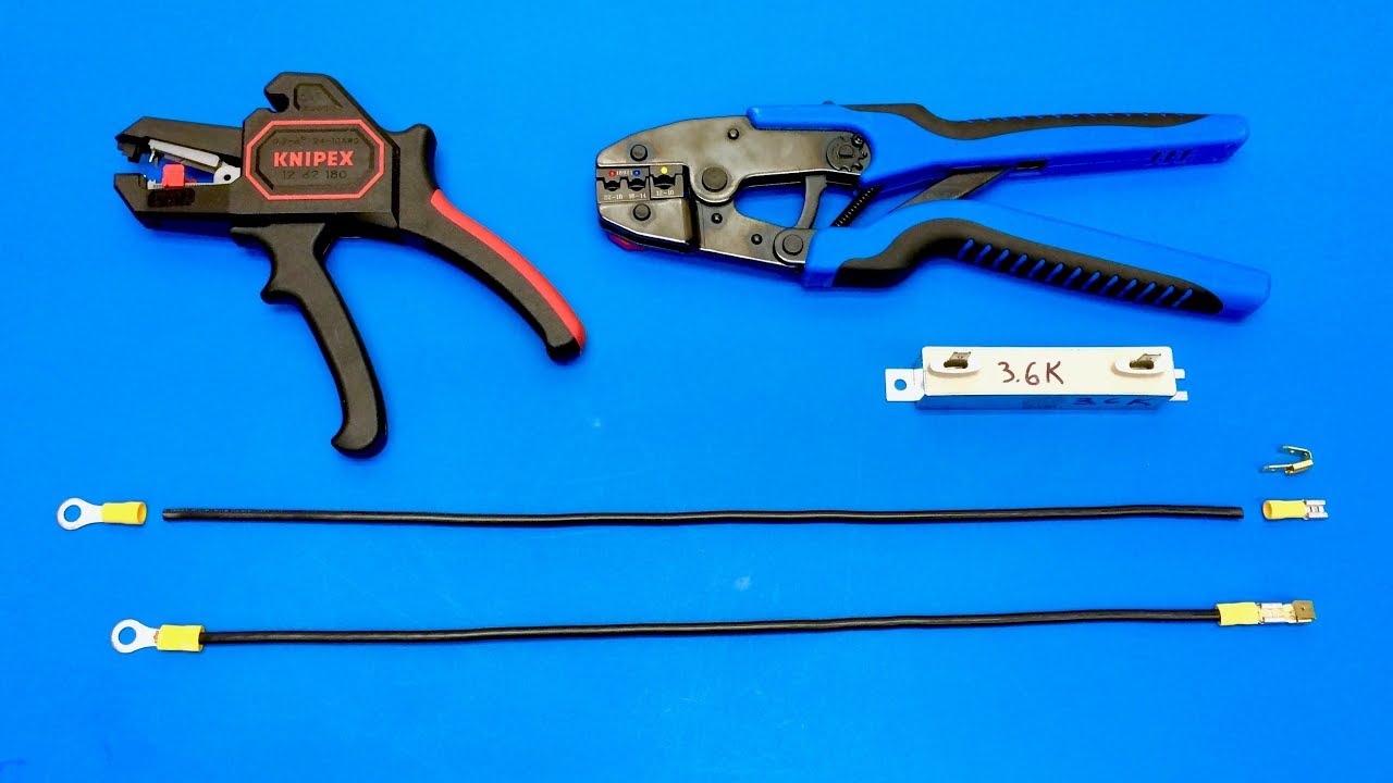 Wire Stripping & Crimping Tools:  Wire Crimp Connectors for Balance Taps  [KTFG 370]
