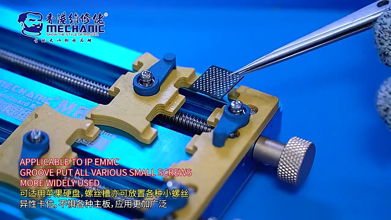 MECHANIC   MR6PRO  PCB Holder Double Bearing Jig Fixture for iPhone Samsung Huawei Motherboard Solde