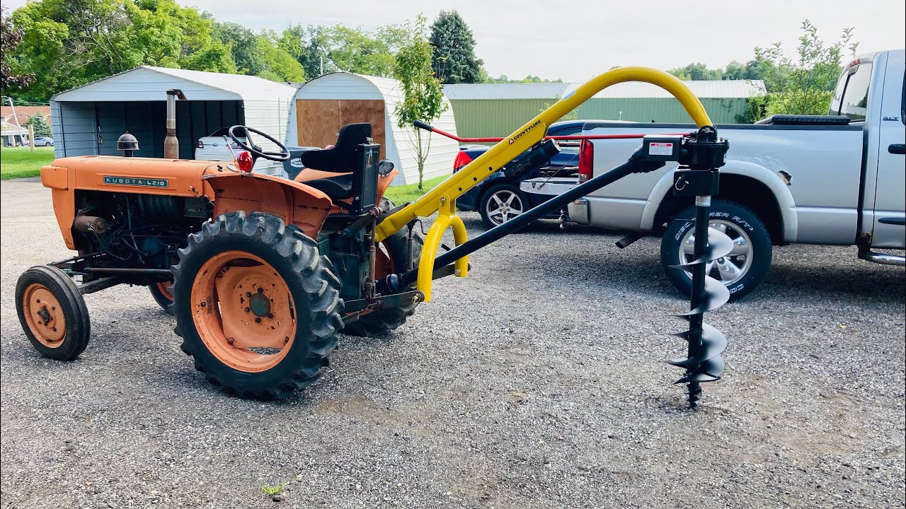 Копатель ям под столбы Tractor Supply Countyline, осмотрите перед покупкой