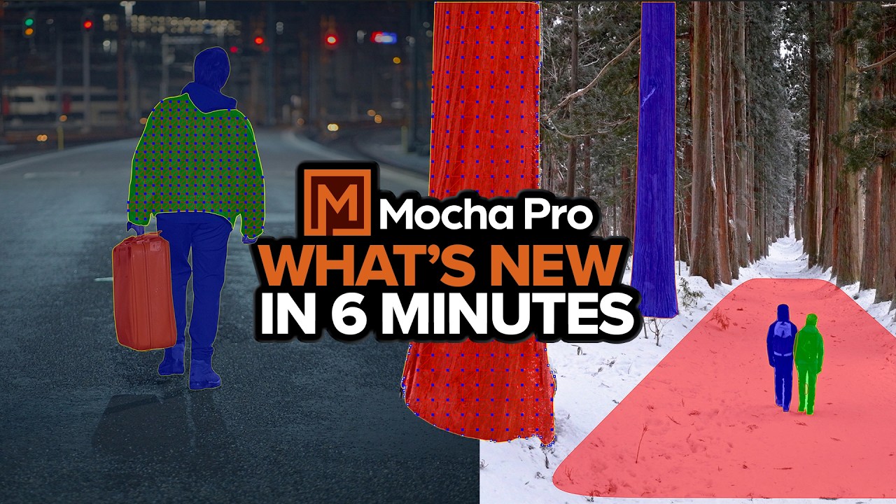 Mocha Pro 2026.5 - What's New Overview