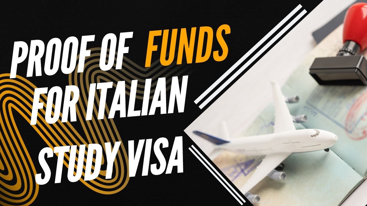 Proof of Funds for Italian Study Visa 2024| Must Know before TLS| Guide and Tips to get Visa fast