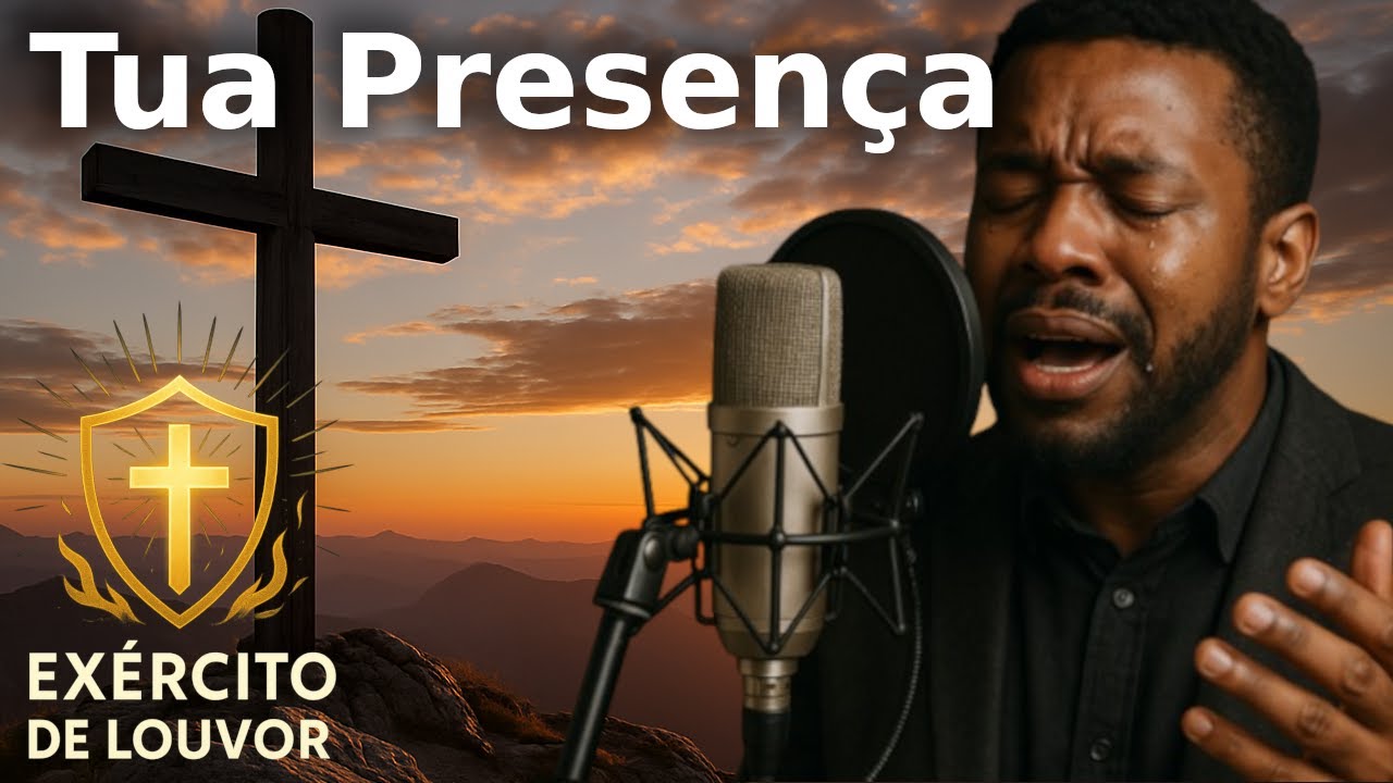TUA PRESENÇA ✨ | Louvor que Toca a Alma | Música Gospel