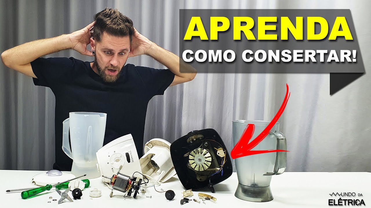 CONSERTEI o liquidificador e era BOBEIRA [VALEU a pena $$$?]