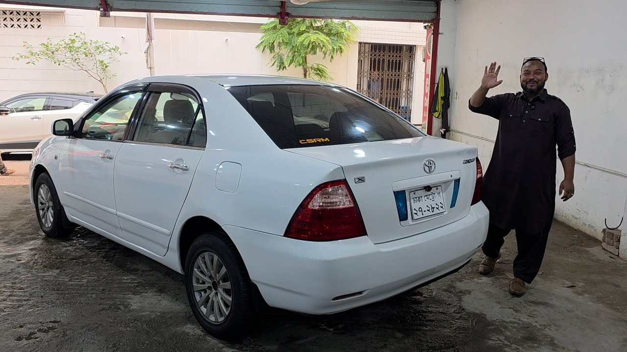এক কথায় অসাধারণ — লাখে ১ পিছ গাড়ি । Toyota X Corolla Price In Bangladesh । Used Car Price In Bd