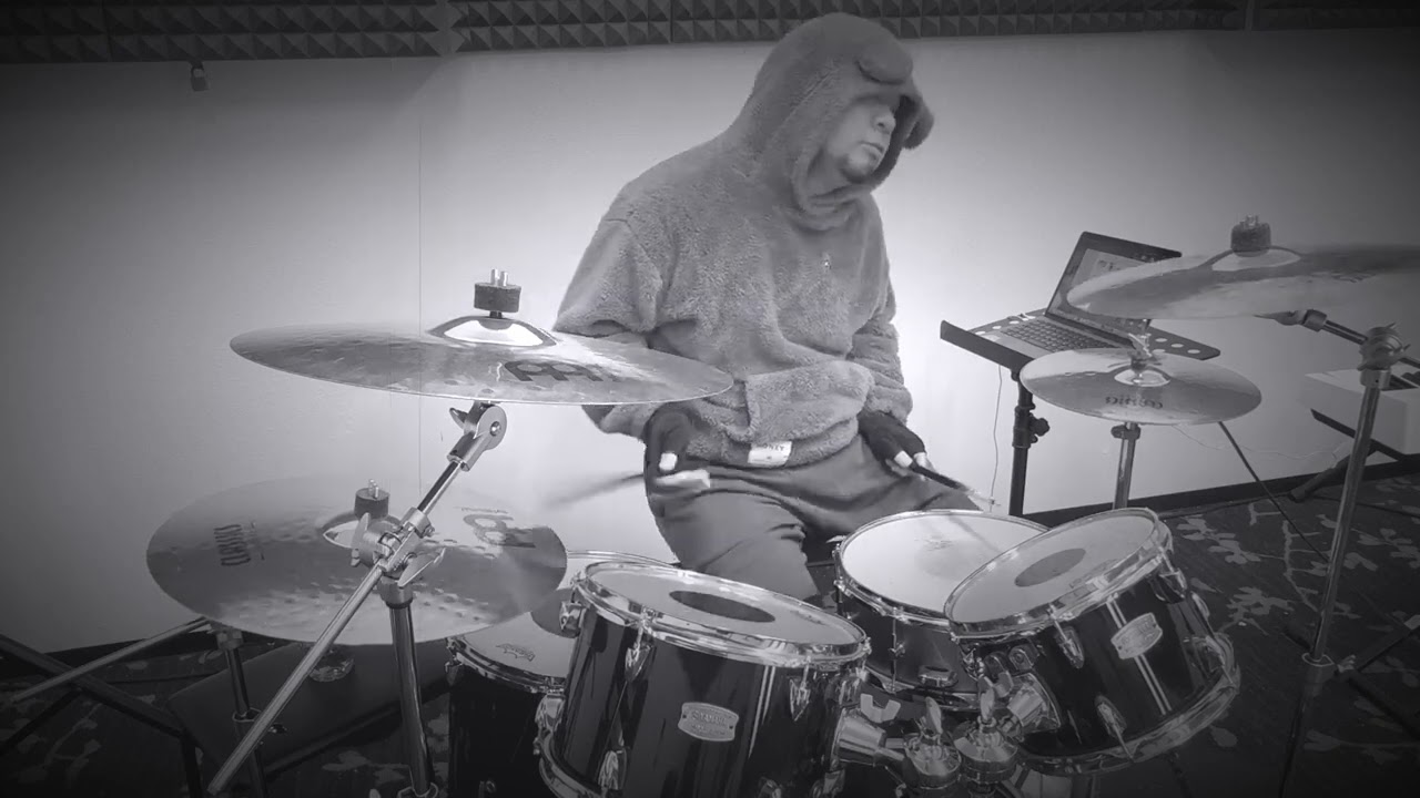 たたいてみたよ🐻 ❄️🥁♪（恋におちて Fall in Love ）20250209