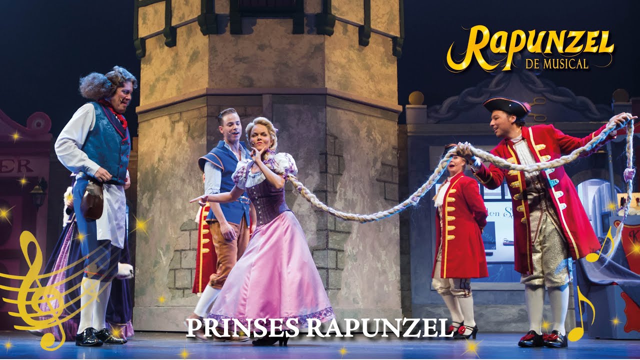 'Prinses Rapunzel' uit Rapunzel De Musical