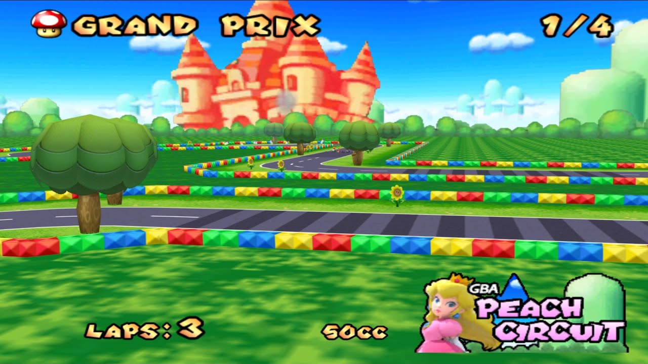 Mario Kart Double Dash Plus v3.3 Custom Mushroom Cup 2 50cc