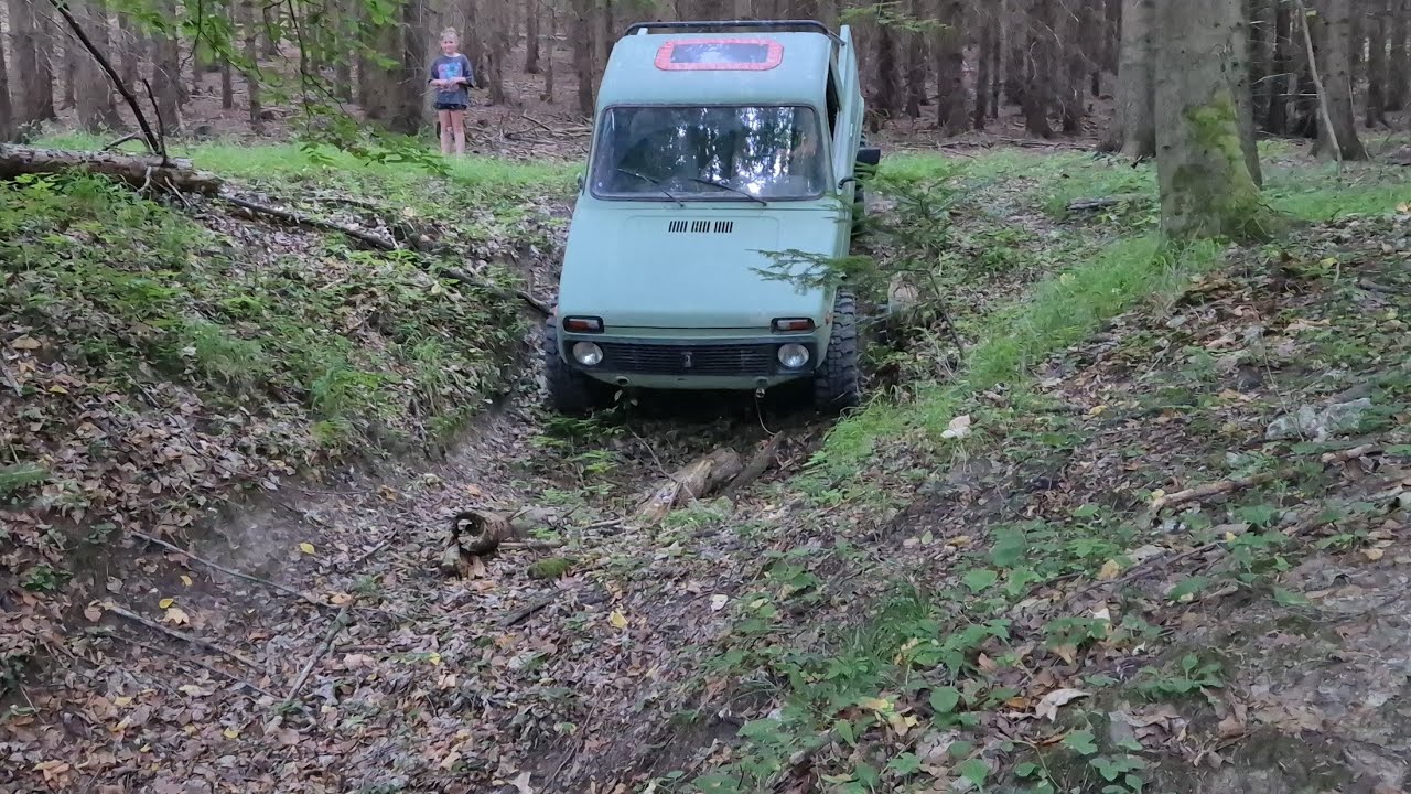Lada Niva Pickup EVO 01 OFFROAD in the forrest. We had fun.