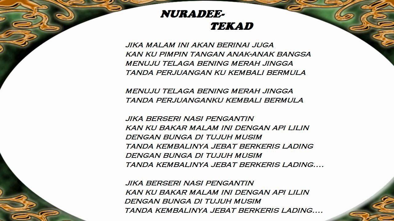 Nuradee- Tekad