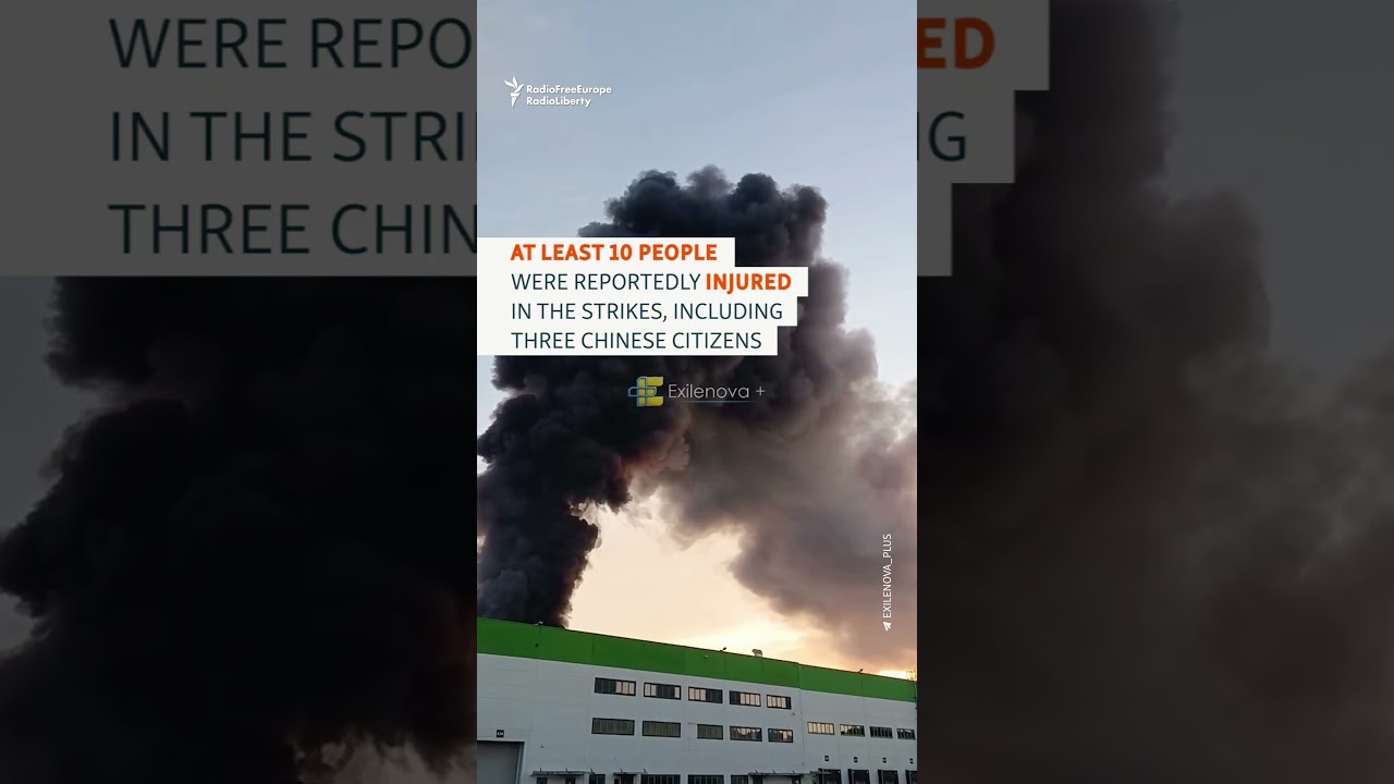 Massive Drone Barrage Hits Moscow Oil Infrastructure #moscow #droneattack #shorts