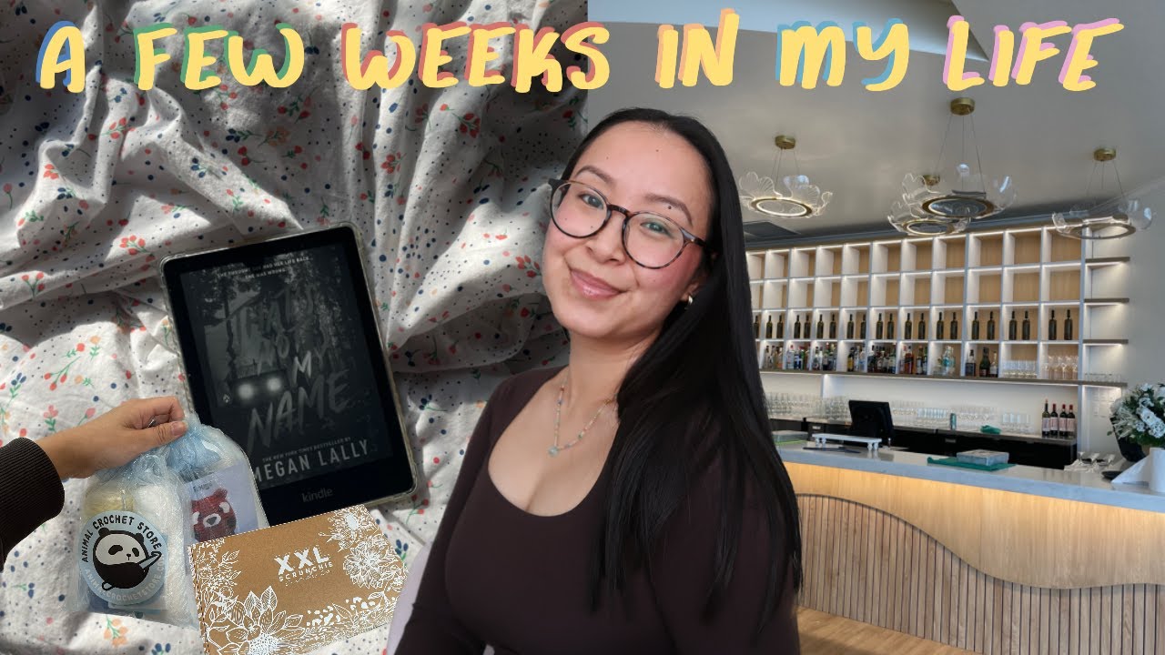 VLOG (the last few weeks or so) \\ new tv, reading a thriller, venue tours & more