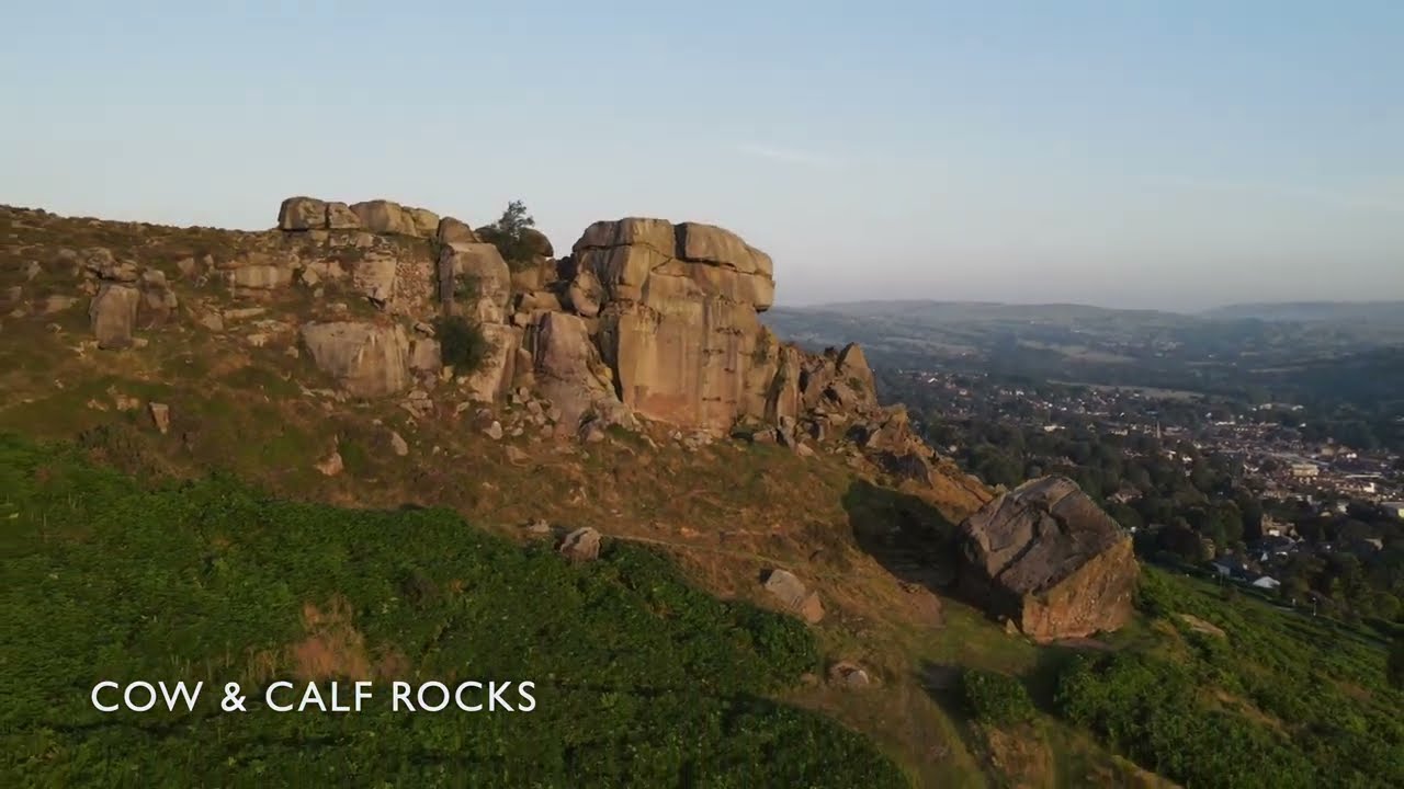 Ilkley: Our Town | Summer 4K Cinematic Drone Footage with Ambient Music