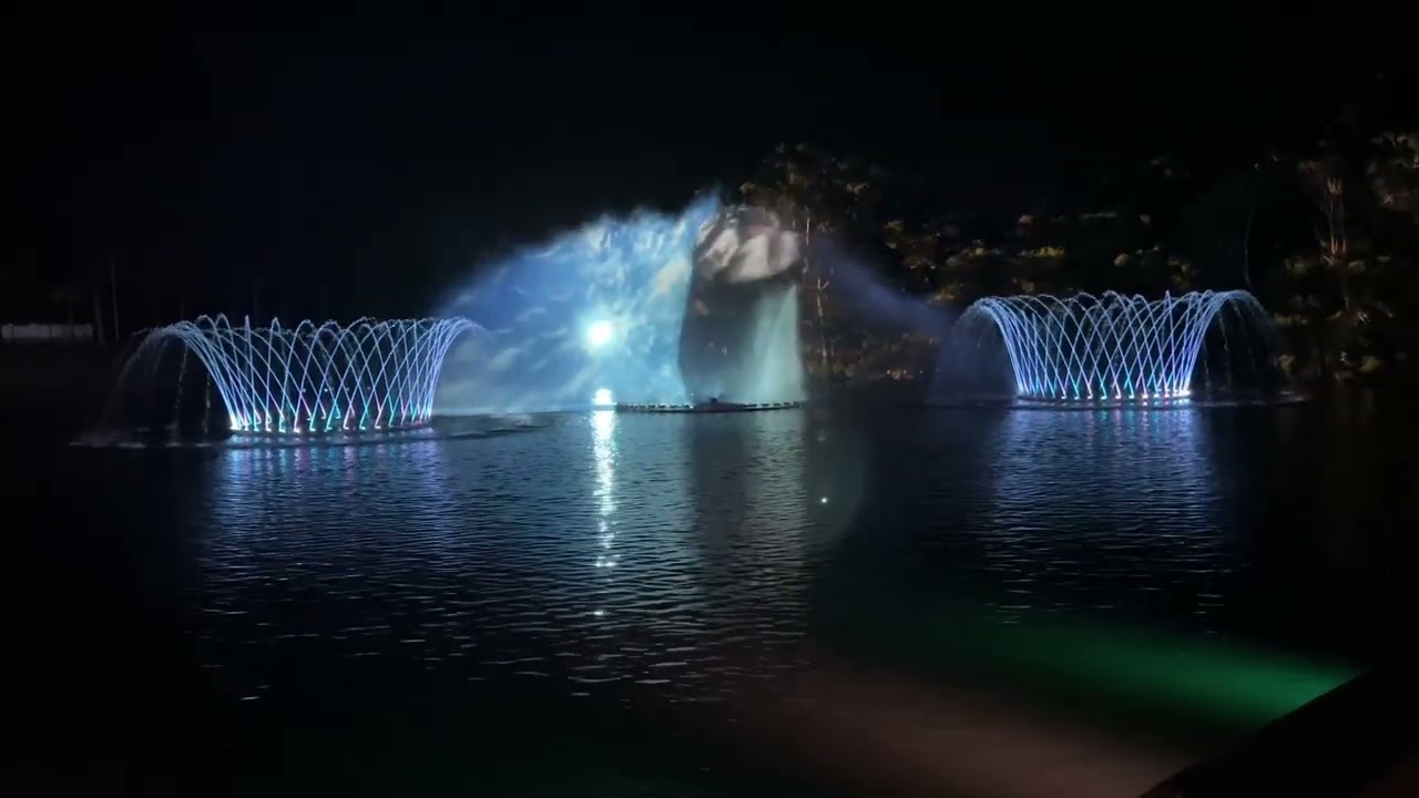 Water show e movie car - Foz do Iguaçu  show completo