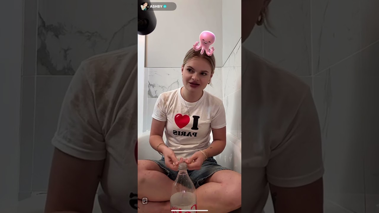 9.16.25 Ashby doing YouTube challenges pt 3 Mentos 