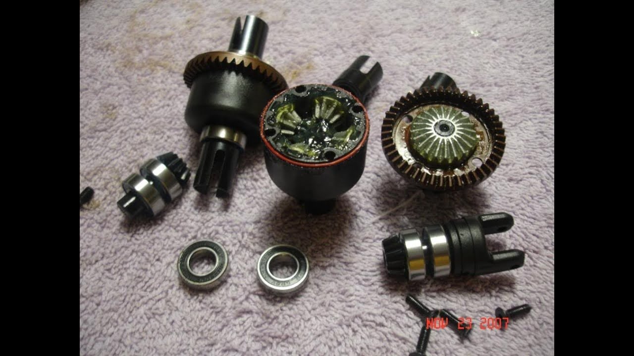 Ofna HYPER 7 how to service Differential  /  rear diff service