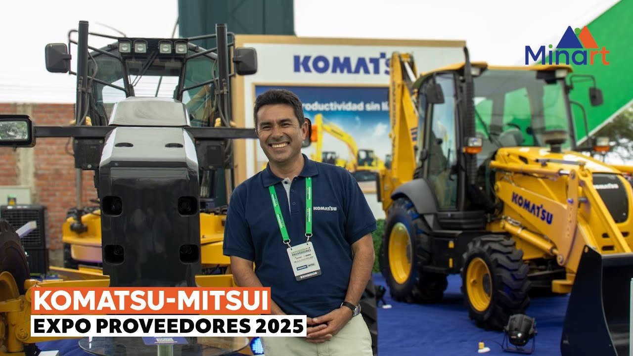 Komatsu -Mitsui en Expo Proveedores 2025