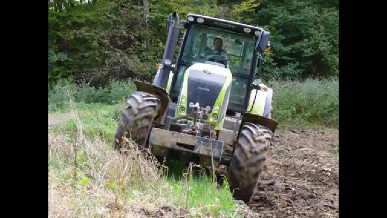 Zimowa Orka 2011 - Claas Axion 840