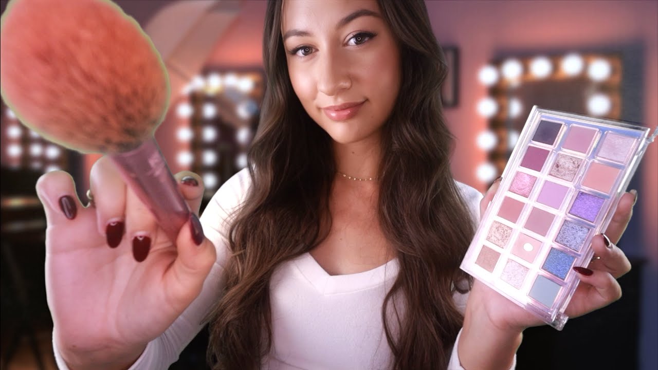 ASMR Doing Your Makeup Roleplay ❤️