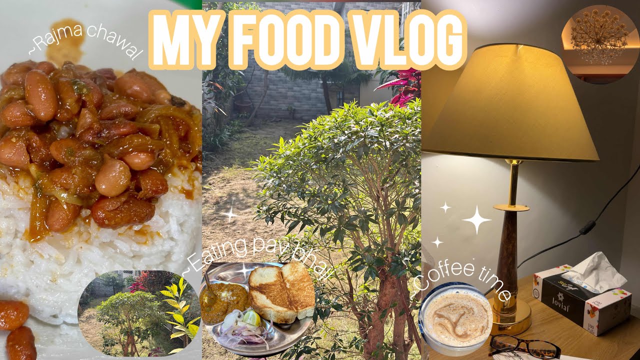 My food vlog🫘🍫🍪🍕Eating pizza, pav bhaji, chocolate pastry, Golgappe & more😋Desi food #vlog #foodie 