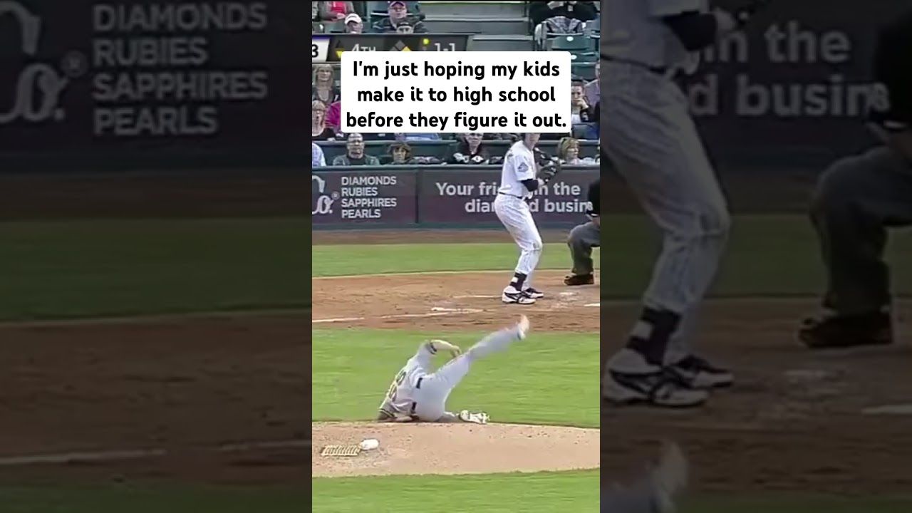 When you realize your dad has no idea what he's doing. #baseball #parenting #makeitupasyougo