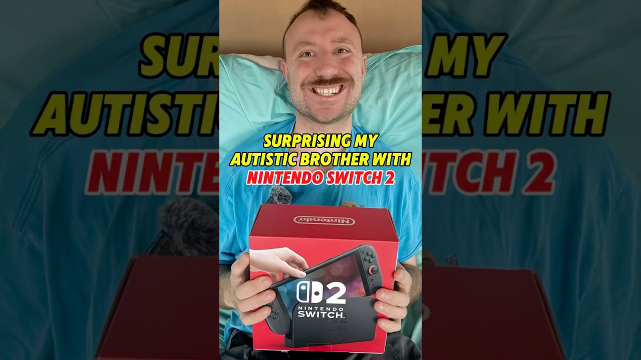 Удивляю своего брата-аутиста с помощью Nintendo Switch 2